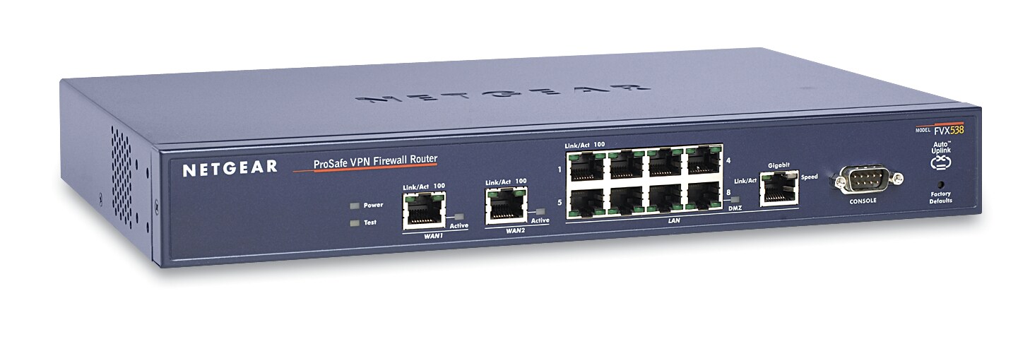 NETGEAR FVX538 ProSafe VPN Firewall 200
