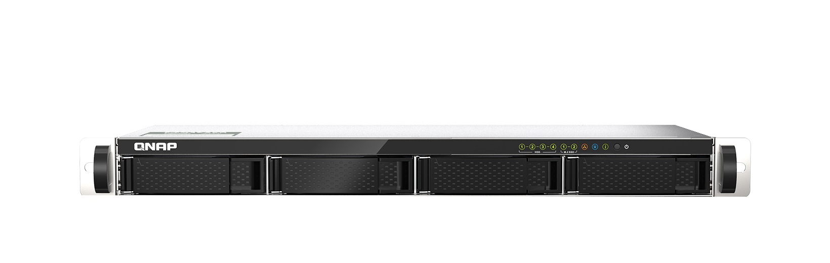 QNAP 4-Bay Short Depth Rackmount Network Attached Storage Server
