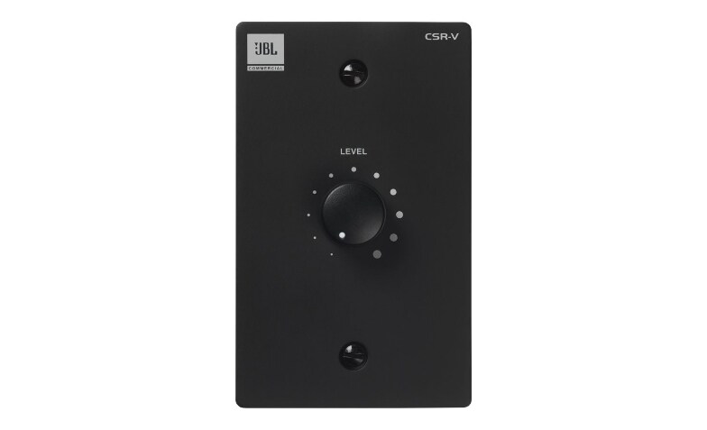 Lingvistik Vibrere Et bestemt JBL Commercial CSR-V - volume control for audio mixer - JBLCSRVBLKV -  Amplifiers & Voice Recorders - CDW.com