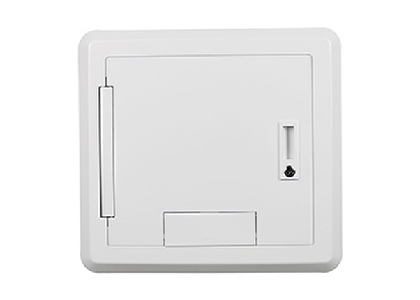 Legrand Evolution Series 8-Gang Hinged Wall Box Cover - White