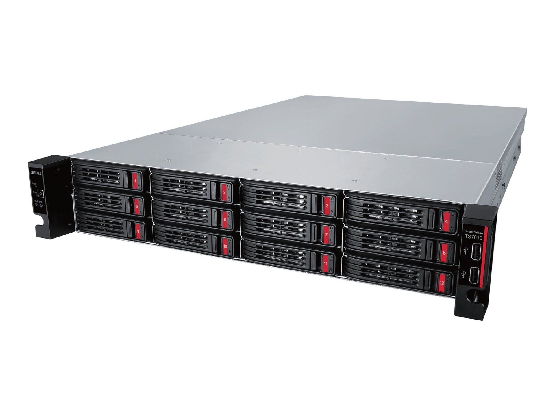 Buffalo TeraStation 71210RH Series TS71210RH24012 - NAS server - 240 TB - T