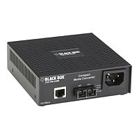 Black Box Compact Media Converter - fiber media converter - 100Mb LAN