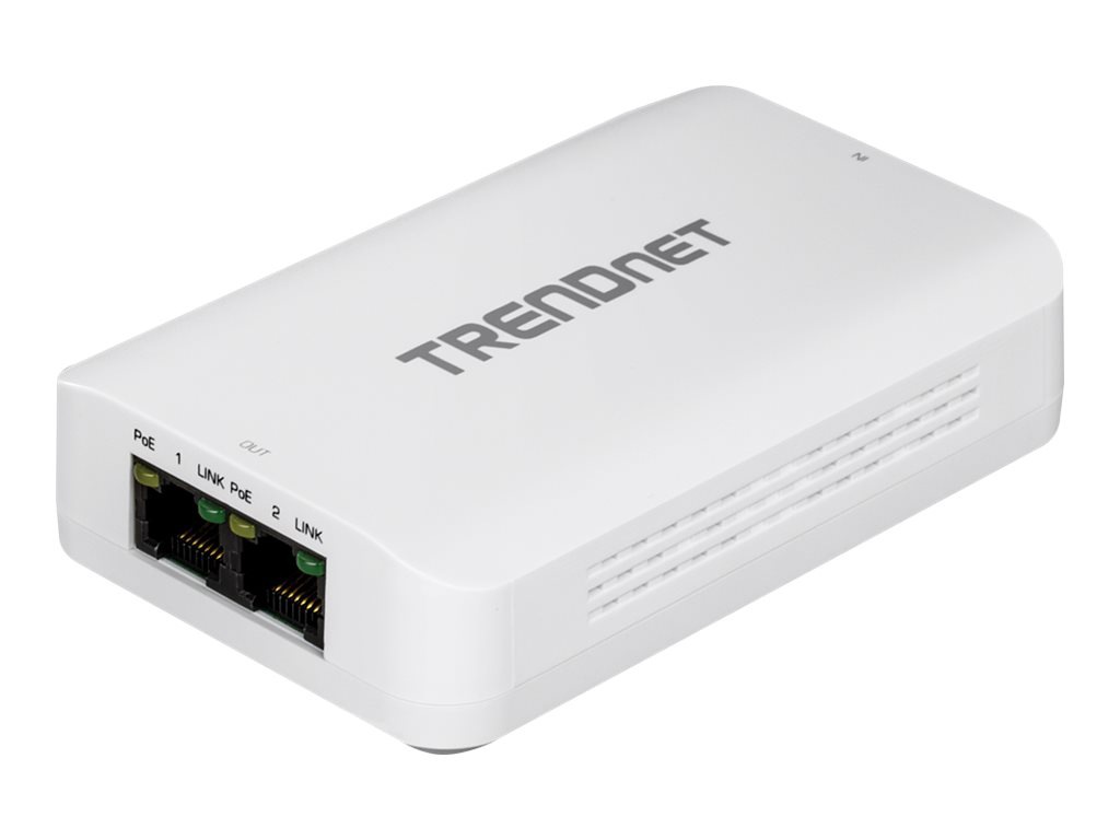 TRENDnet 2-Port Gigabit PoE++ Extender