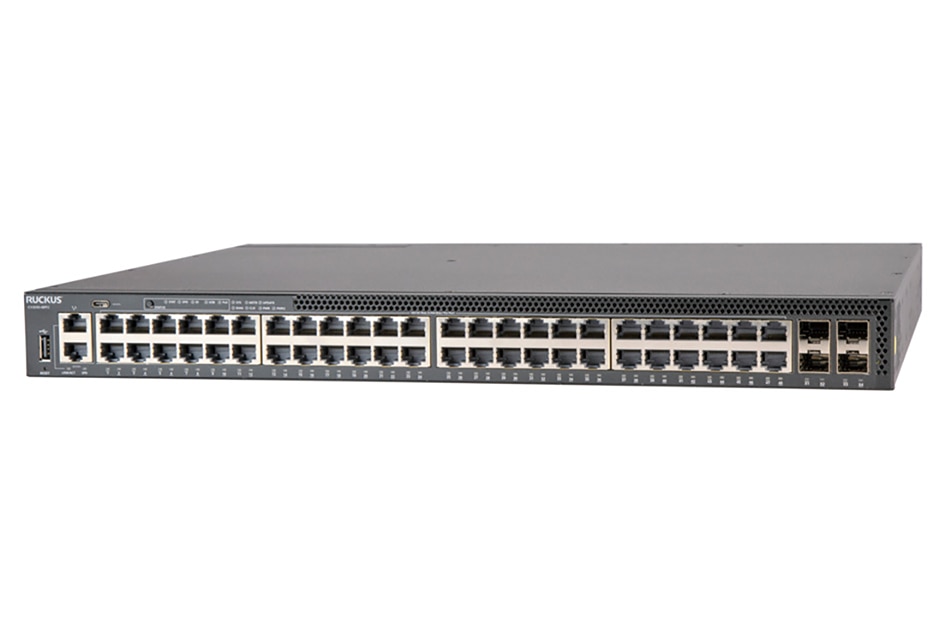 Ruckus CommScope 48x10/100/1000Mbps PoE Ethernet Switch