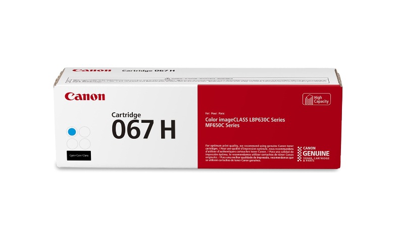Canon 067 H - High Capacity - cyan - original - toner cartridge