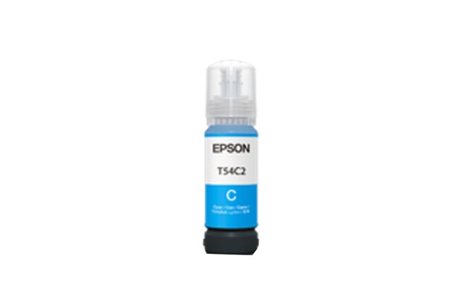 Epson T54C - cyan - original - ink refill