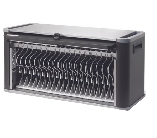 Bretford 20-Device USB-C PowerSync Station for iPad/iPhone Device