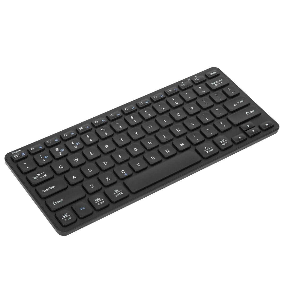 Targus Compact Multi-Device Bluetooth Antimicrobial Keyboard, Black