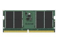 Kingston - DDR5 - module - 32 GB - SO-DIMM 262-pin - 5200 MHz / PC5-41600 - unbuffered