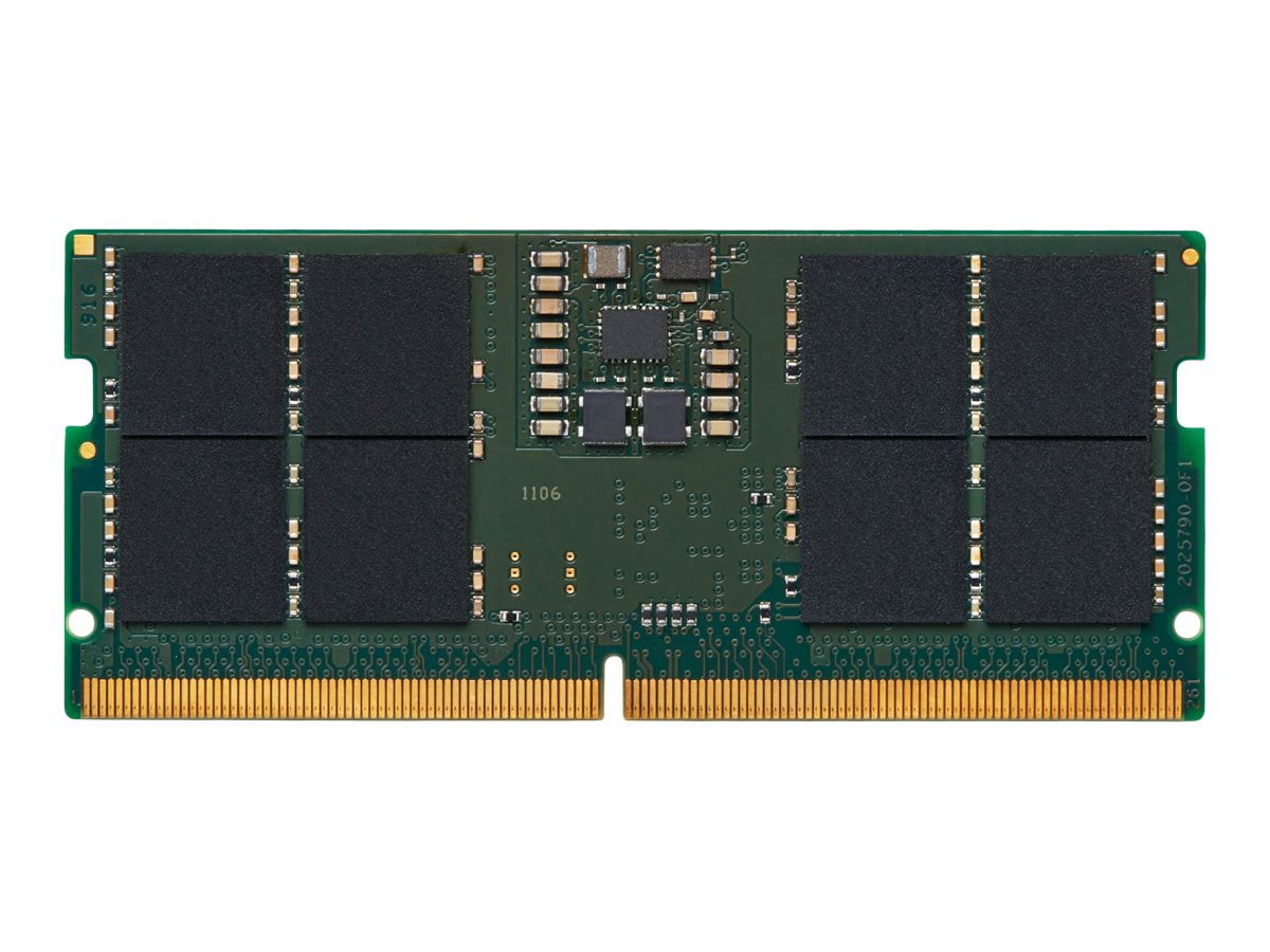 Kingston - DDR5 - module - 16 GB - SO-DIMM 262-pin - 5200 MHz / PC5-41600 - unbuffered