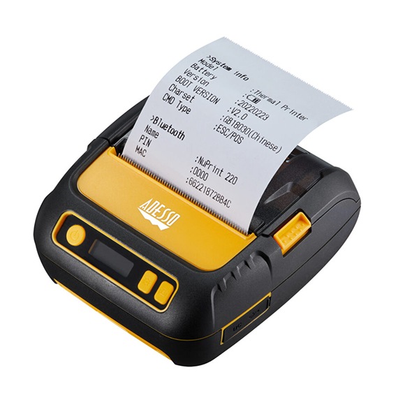 Adesso NuPrint 320 Bluetooth Wireless 3" Thermal Receipt Printer