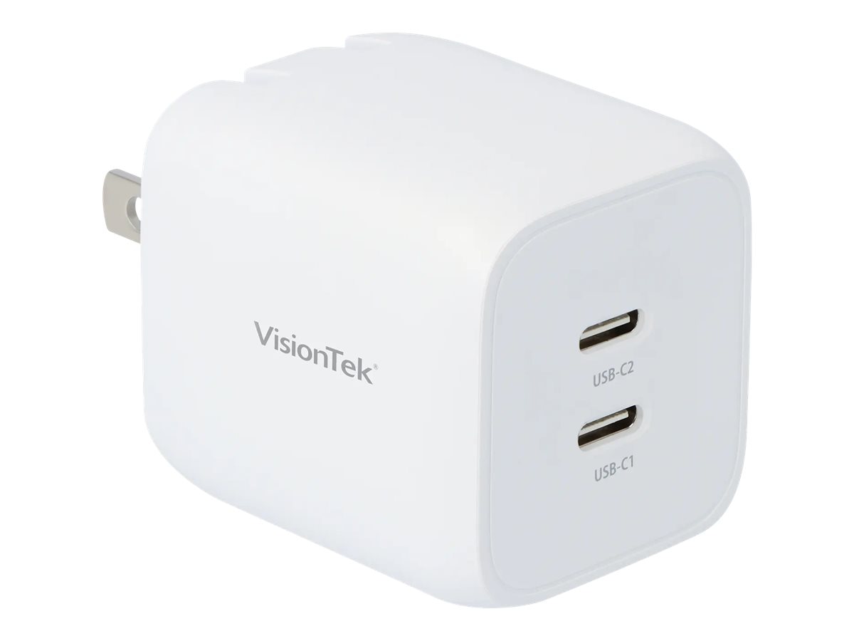 VisionTek power adapter - 24 pin USB-C - 45 Watt