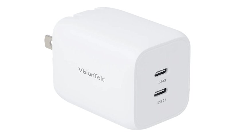 VisionTek power adapter - 24 pin USB-C - 65 Watt
