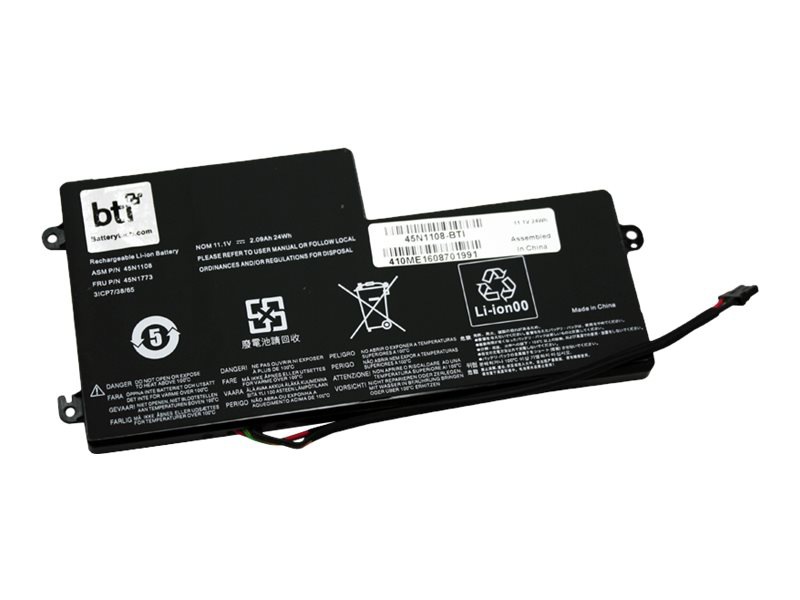 BTI 45N1108-BTI 11.1V 24WHR LI-ION BATTERY 121500143, 121500144, 01AV459, 4