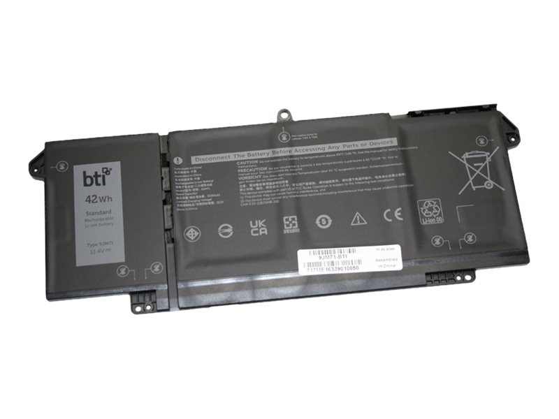 BTI 9JM71-BTI 11.4V 42WHR LI-ION BATTERY 9JM71, CN-0GH5Y5, CN-0HDGJ8, CN-0MHR4G, GH5Y5, HDGJ8, MHR4G