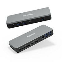 Plugable Dual 4K USBC Dock - Works with Chromebook Certified - 60W Charging