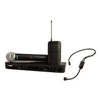 Shure BLX BLX1288/P31 Dual Channel Combo Wireless System - H11 Band - wireless microphone system