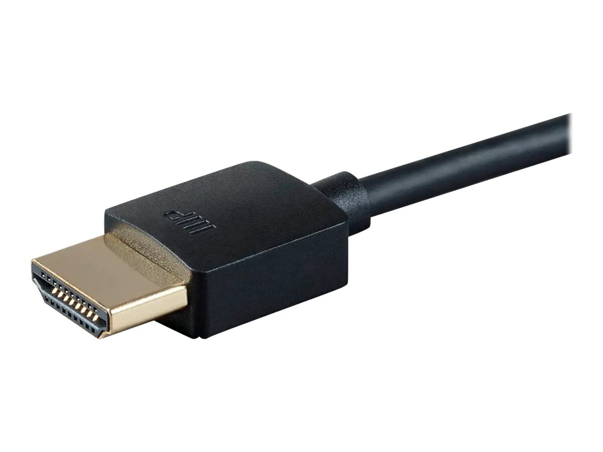 Monoprice Ultra Slim Series HDMI cable with Ethernet - 1.83 m