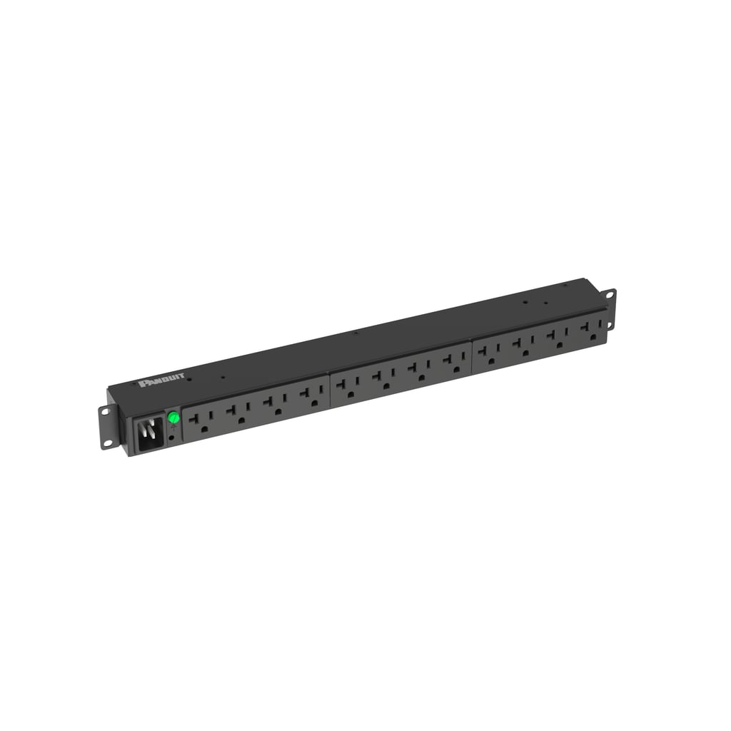 Panduit P12B30M Horizontal Basic Power Distribution Unit