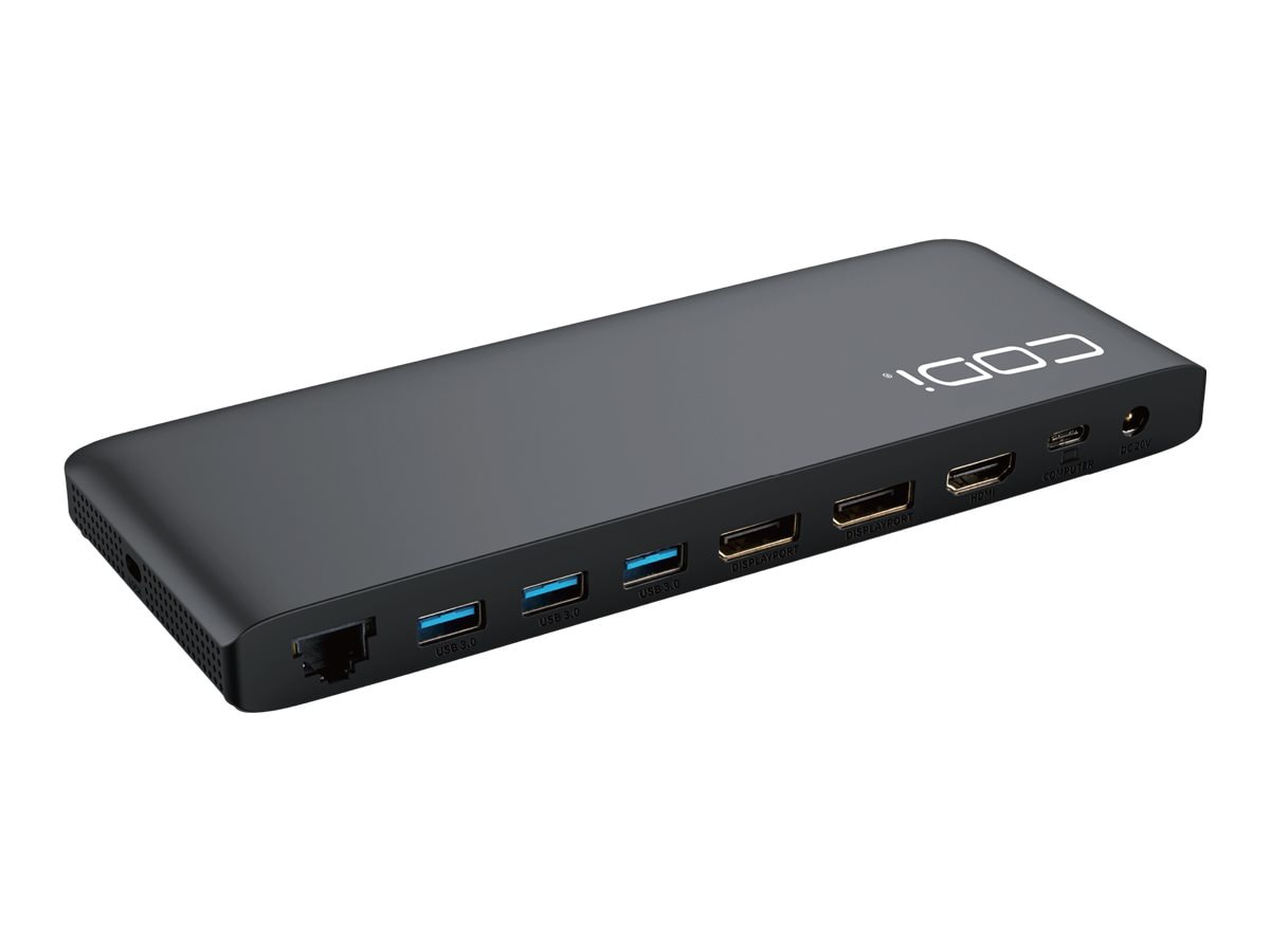 CODi Multi-Display 100W MST USB-C Docking Station