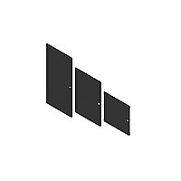 CPI 48"x24" Front Door Assembly for CUBE-iT Wall-Mount Cabinet - Black