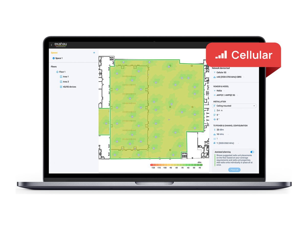 Ekahau Private 5G - license - 1 license