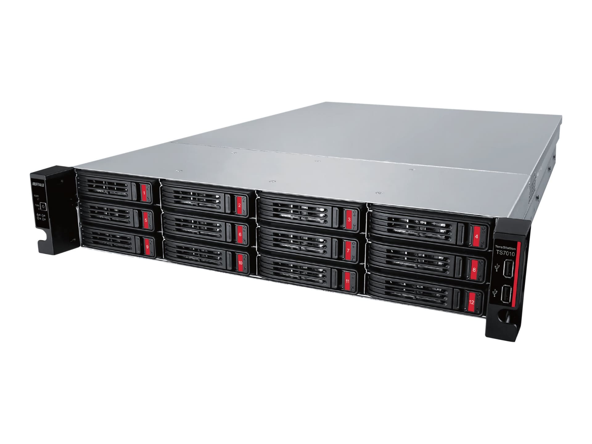 Buffalo TeraStation 71210RH Series TS71210RH9612 - NAS server - 96 TB - TAA