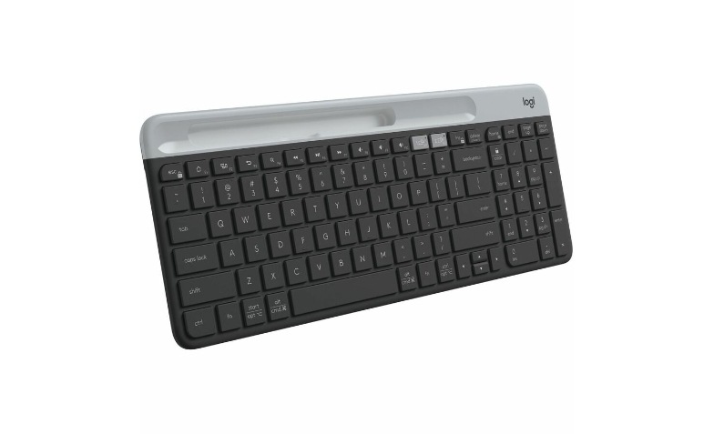 リアル Logitech K585 Built-in Keyboard, Wireless Slim Multi-Device ルームウェア・パジャマ