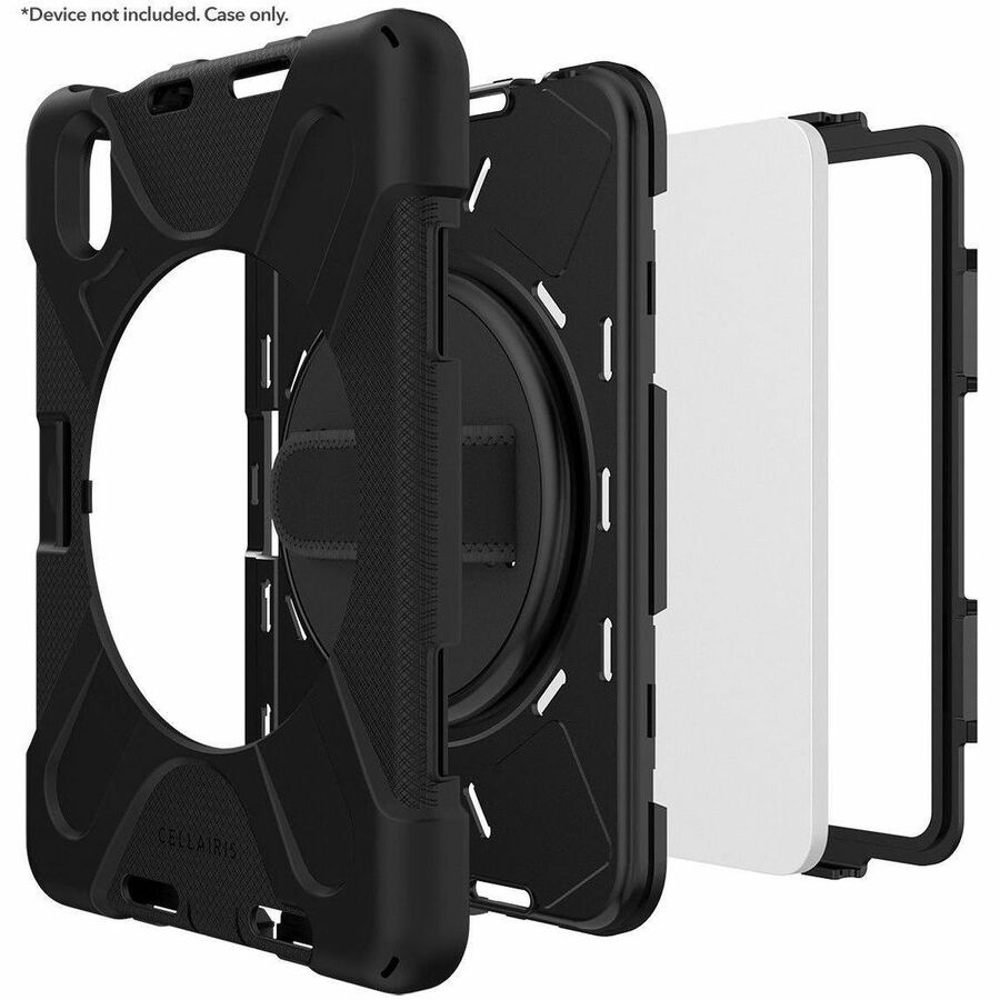 Thumbnail 5 of 10 for Cellairis Rapture Rugged - iPad Mini 6 w/ Kickstand and Hand Strap Black