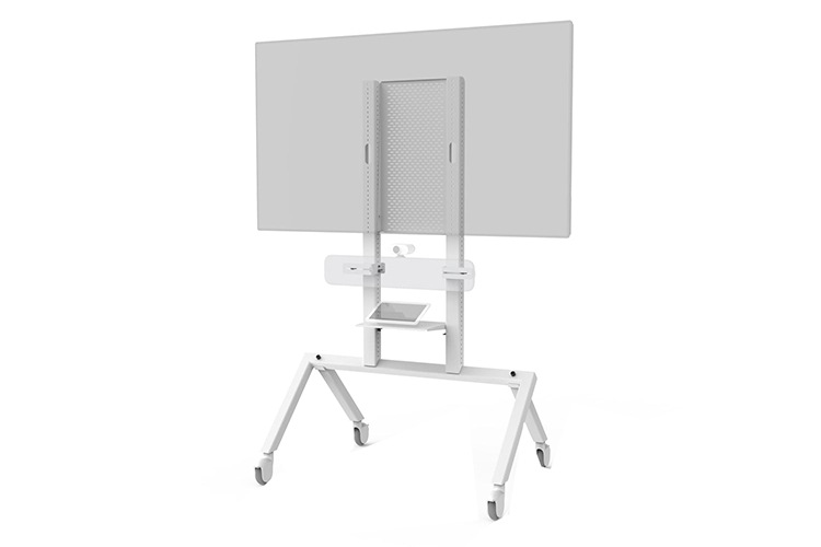 Heckler AV Cart for Google Meet Series One Room Kits - White