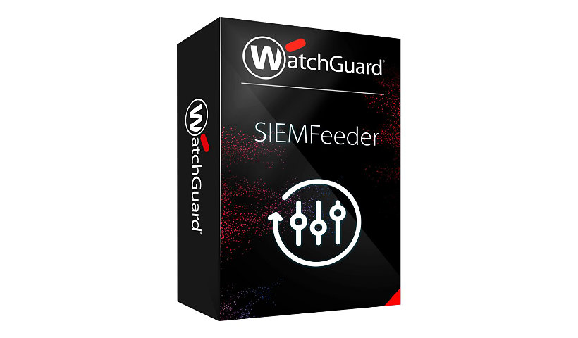 WatchGuard SIEMFeeder - subscription license (1 year) - 1 license