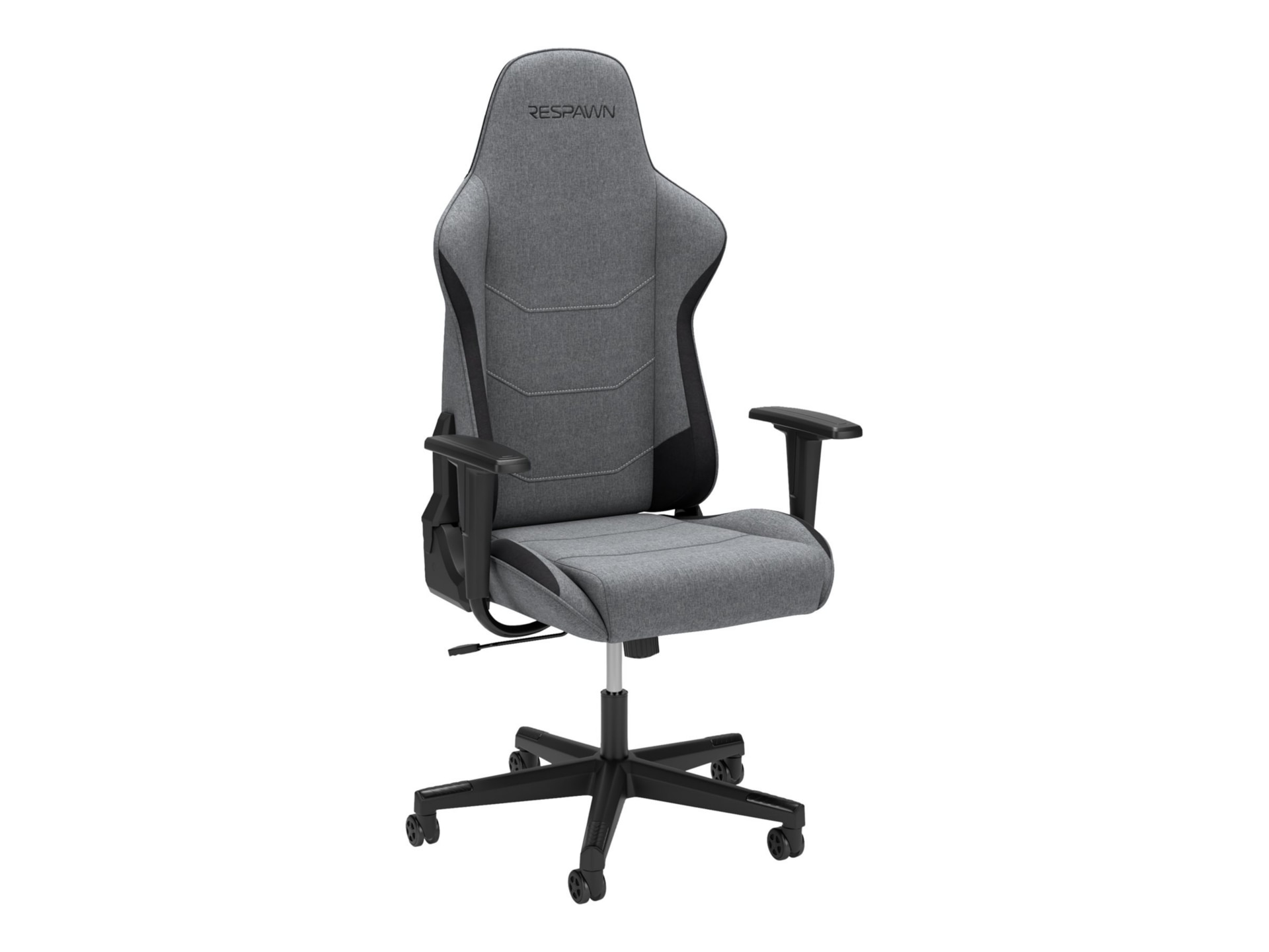 RESPAWN 110 - Gaming Chair - Recliner - Faux Leather - Gray Fabric