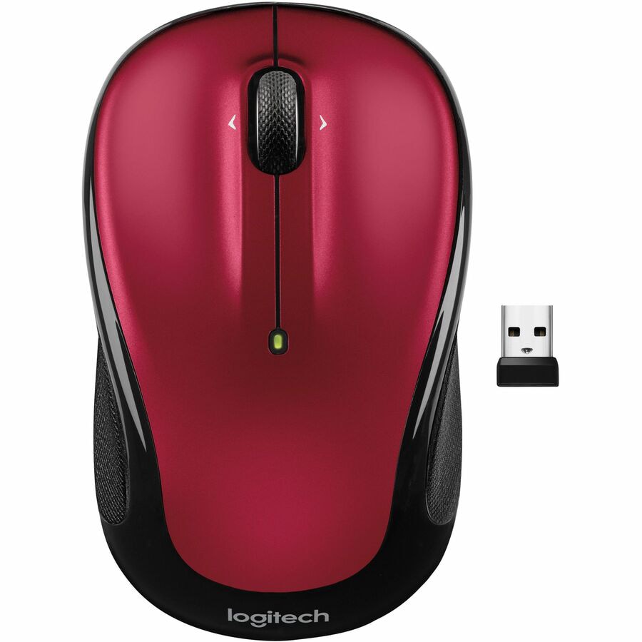 Logitech M325s Wireless Mouse 24 Ghz With Usb Receiver Red Mouse 24 Ghz Red 910 