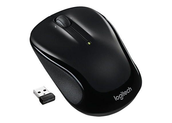 Logitech M325s Wireless Mouse, 2.4 GHz with USB Receiver, Black - mouse -  2.4 GHz - black - 910-006825 - Mice 