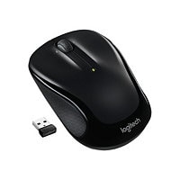 Logitech M325s Wireless Mouse, 2.4 GHz with USB Receiver, Black - mouse - 2.4 GHz - black