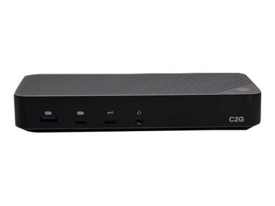 C2G USB C Docking Station - Triple Display Docking Station with HDMI, DP