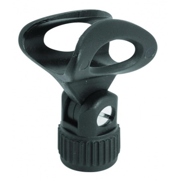 On-Stage Elliptical Clip for Dynamic Microphones - Black