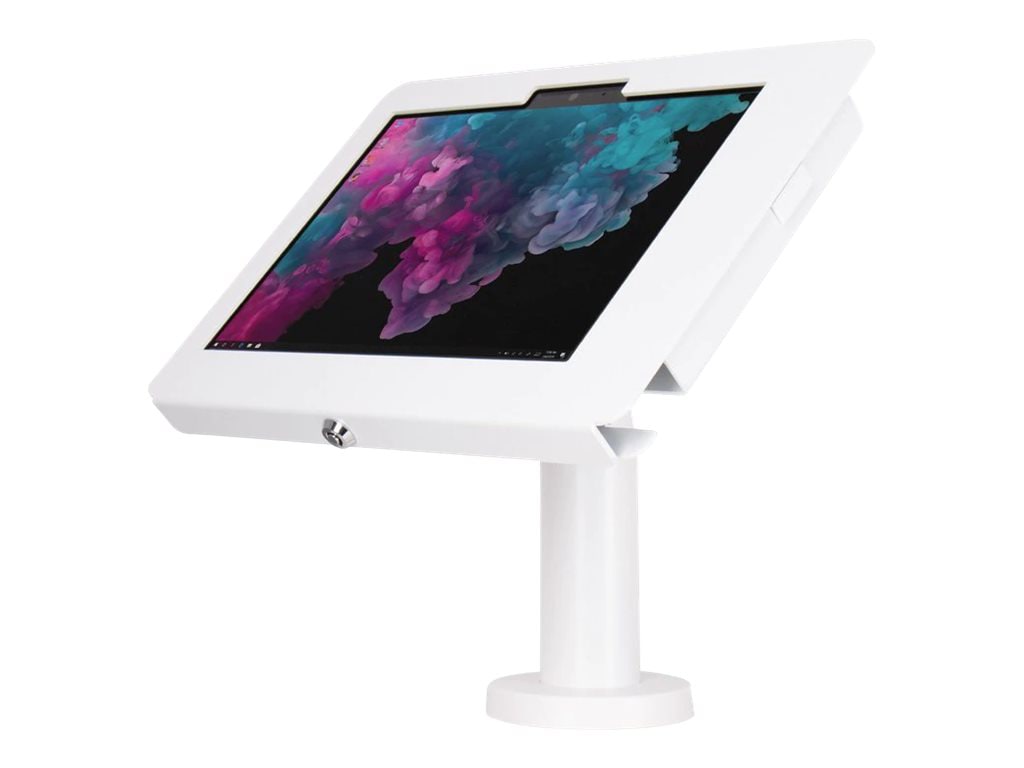 The Joy Factory Elevate II Wall | Countertop Mount Kiosk - enclosure - Anti-Theft - for tablet - white