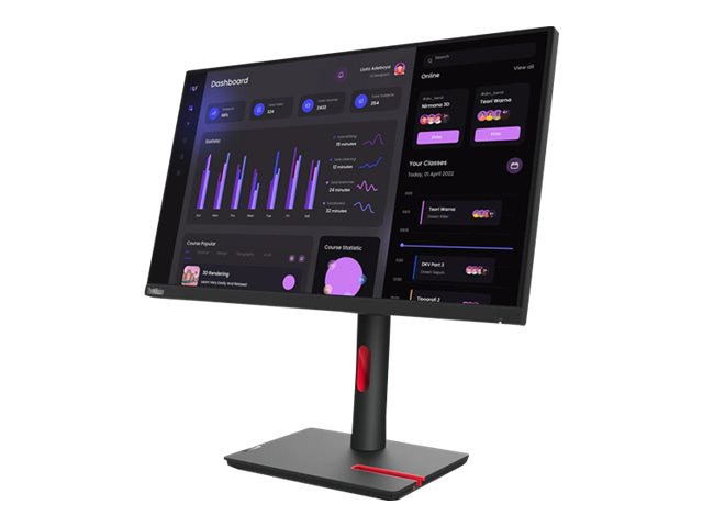 Thumbnail 2 of 14 for Lenovo ThinkVision T24i-30 - LED monitor - Full HD (1080p) - 24"