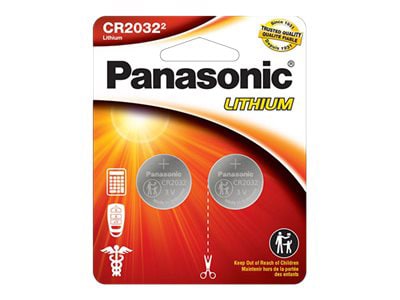 Panasonic CR2032 batterie - 2 x CR2032 - Li