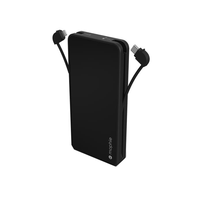 ZAGG mophie Powerstation Plus Power Bank for AirPods,Watch,iPad,iPhone,USB-C Devices - Black