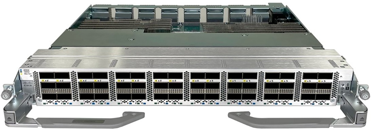 Cisco Nexus X98900CD-A - linecard expansion module - 100Gb Ethernet QSFP-DD x 34 + 400Gb Ethernet QSFP-DD x 14