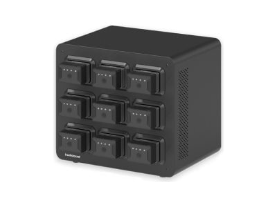 Luxor KwikBoost EdgePower 9-Bay Base Charging Station