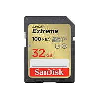 SanDisk Extreme - flash memory card - 32 GB - SDHC UHS-I