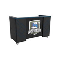 Spectrum Esports Shoutcaster Station - workstation - rectangular - black la