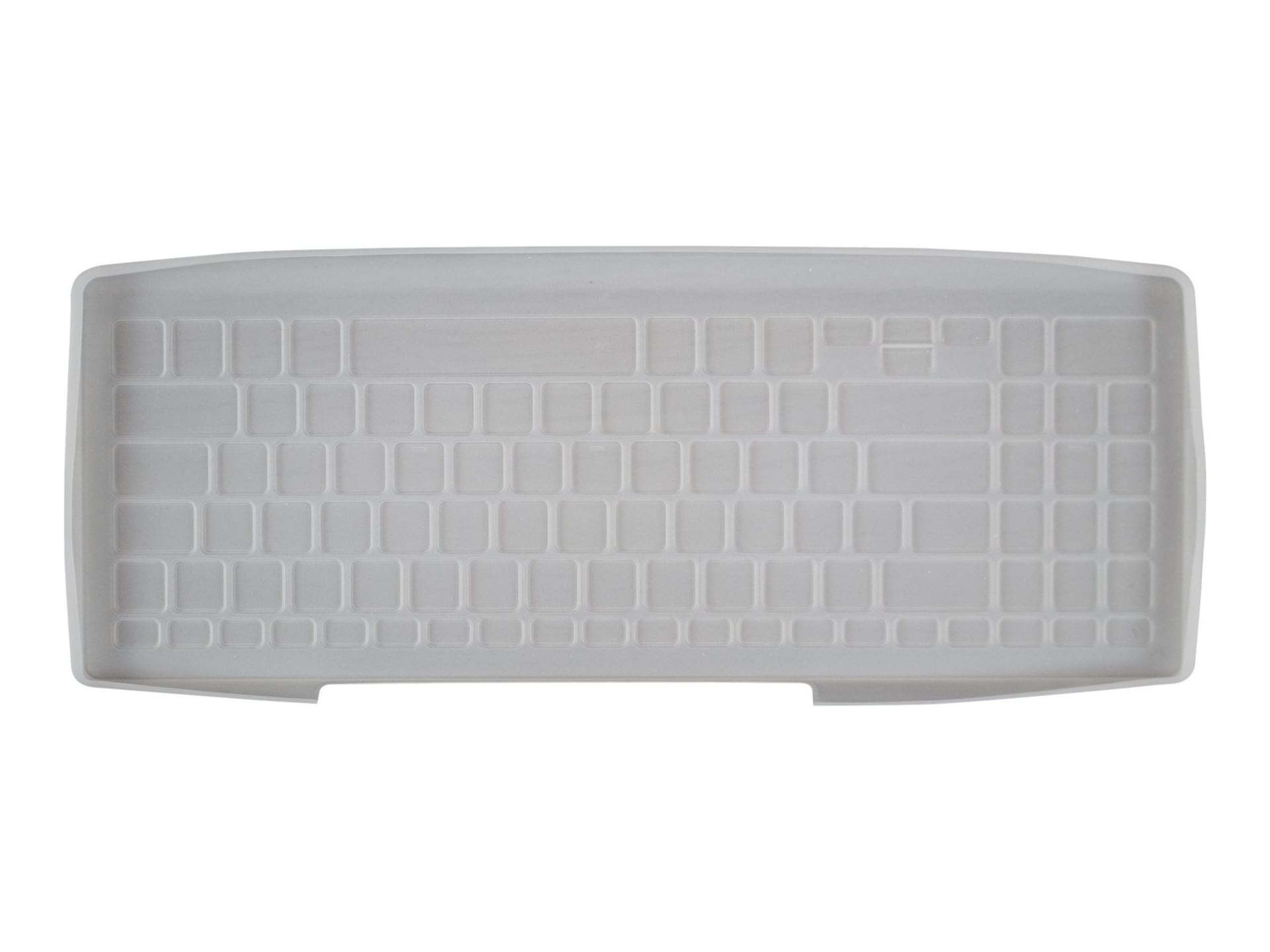 Seal Shield Key Fit - keyboard cover - silicone, in white box