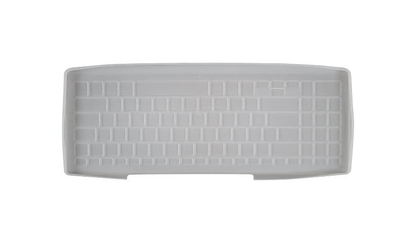 Seal Shield Key Fit - keyboard cover - silicone, in white box