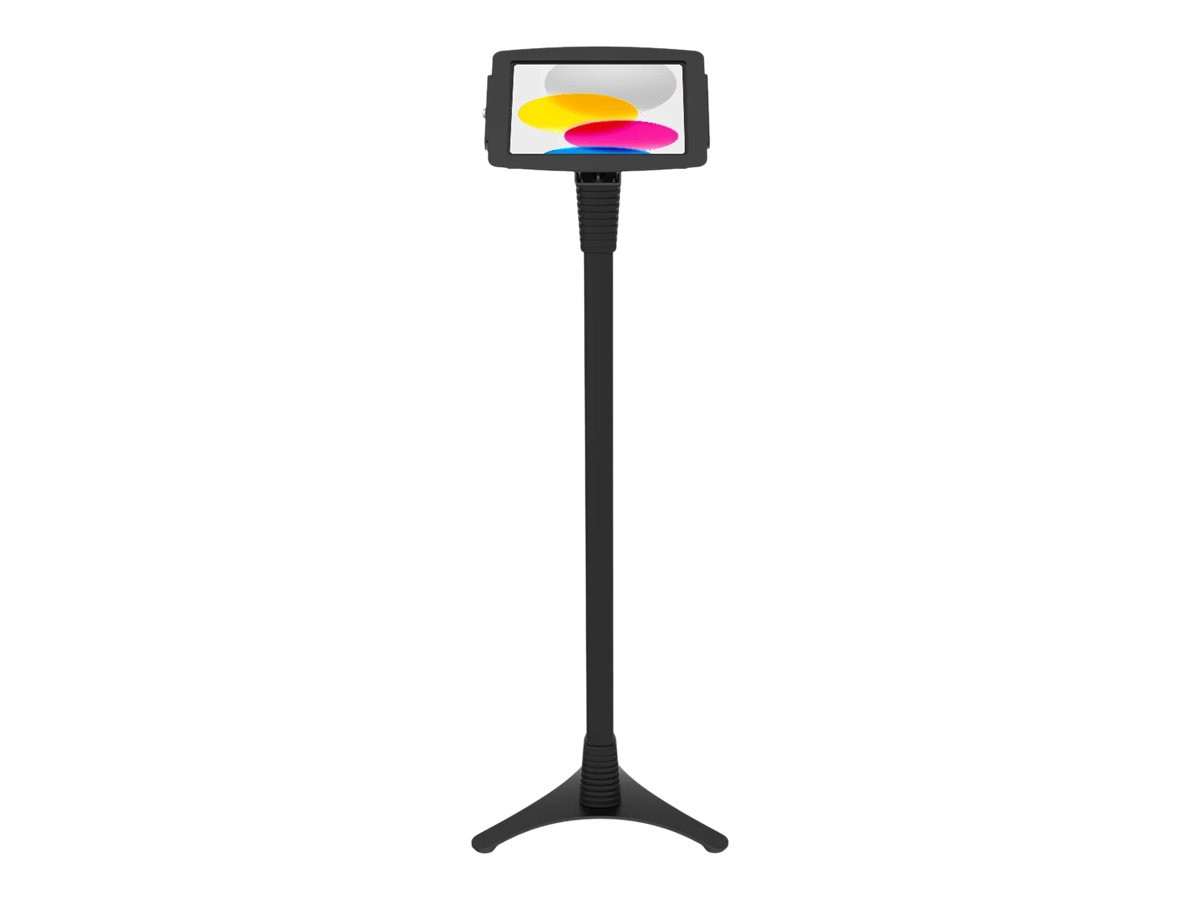 Compulocks iPad 10th-11th (A16) Gen Space Enclosure Portable Floor Stand Black mounting kit - portable - for tablet -