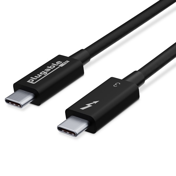 Plugable USB 3.1 Gen2 Type C USB-IF Certified USB-C to USB-C Cable –  Plugable Technologies