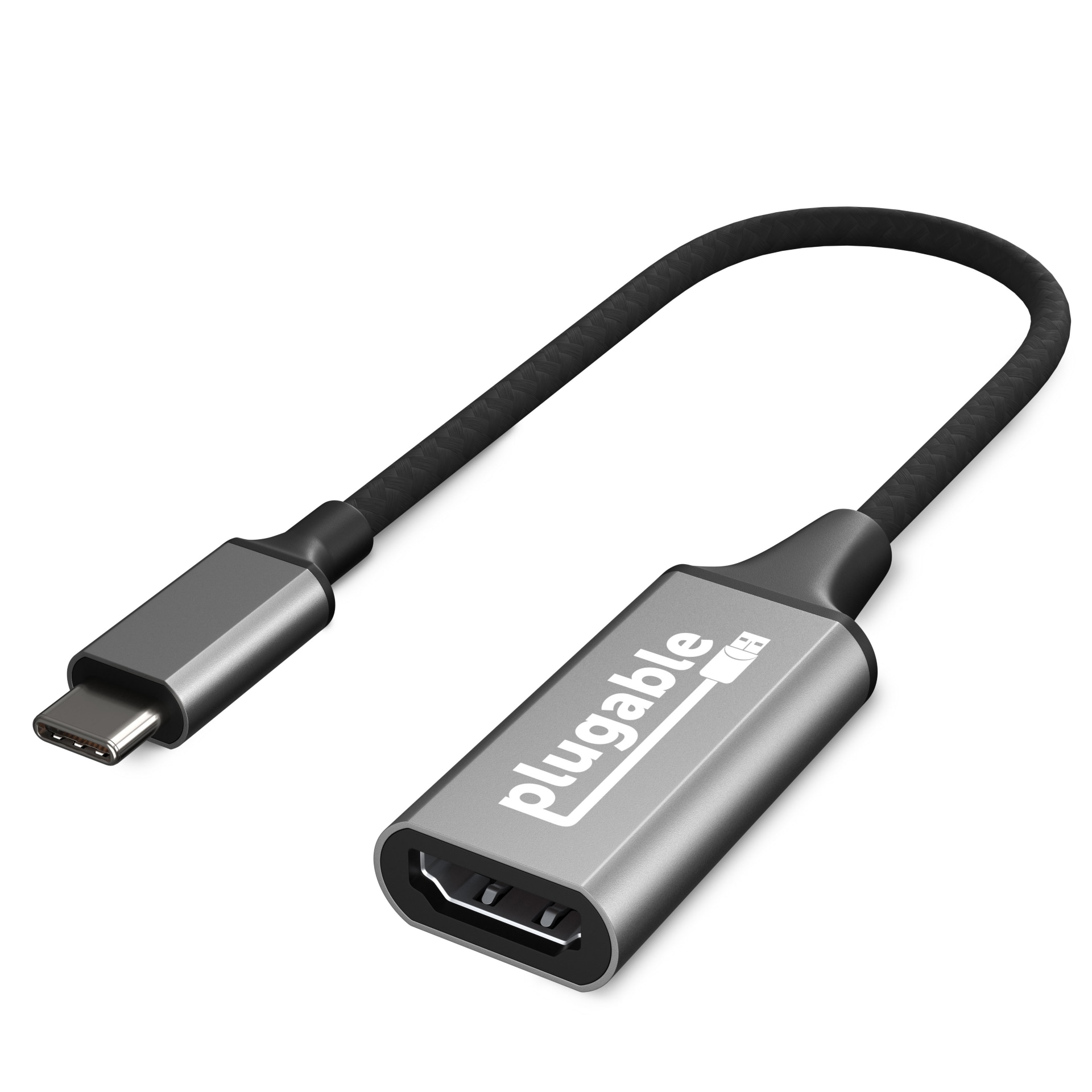 Plugable Alt Mode Monitor Adapter -USB-C to HDMI for Windows,Mac,Driverless